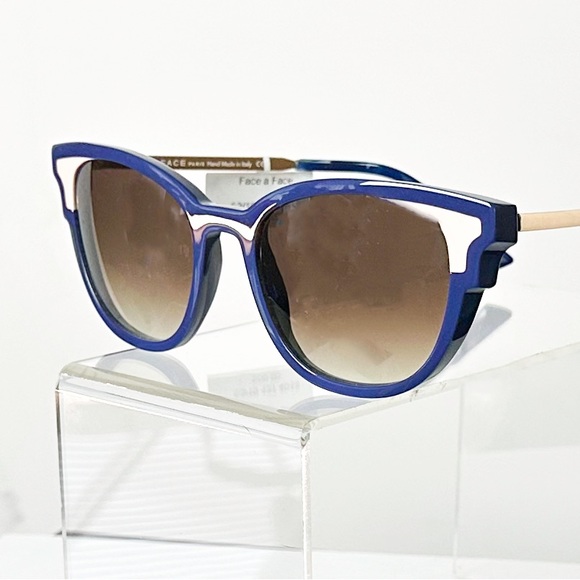 NWT FACE A FACE VINTAGE SUNGLASS - Picture 1 of 8